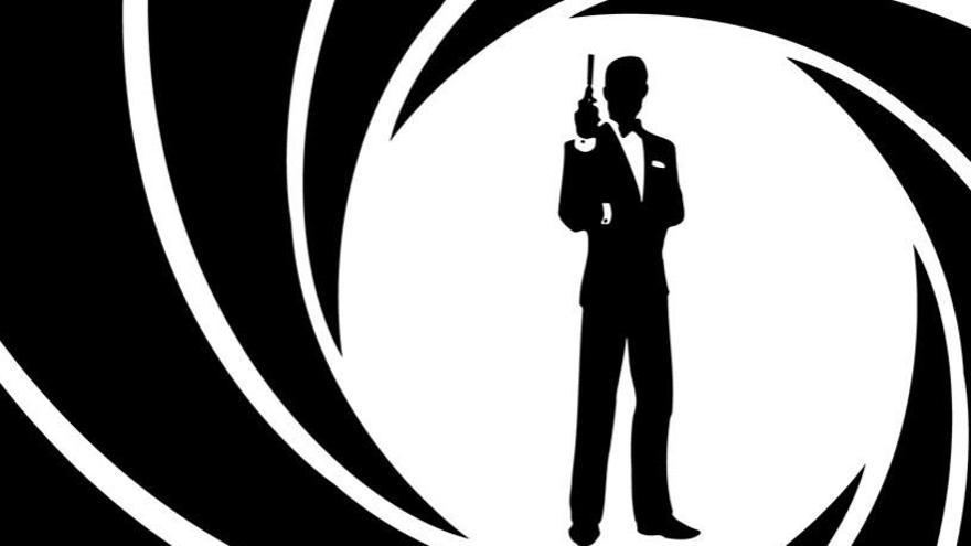 El famoso logo de Bond.