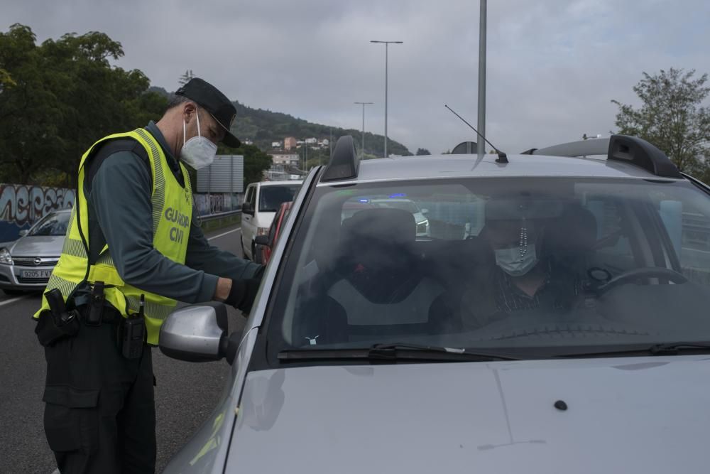 Así fue la primera jornada de cerrojo a Ourense. // B.L/C.P