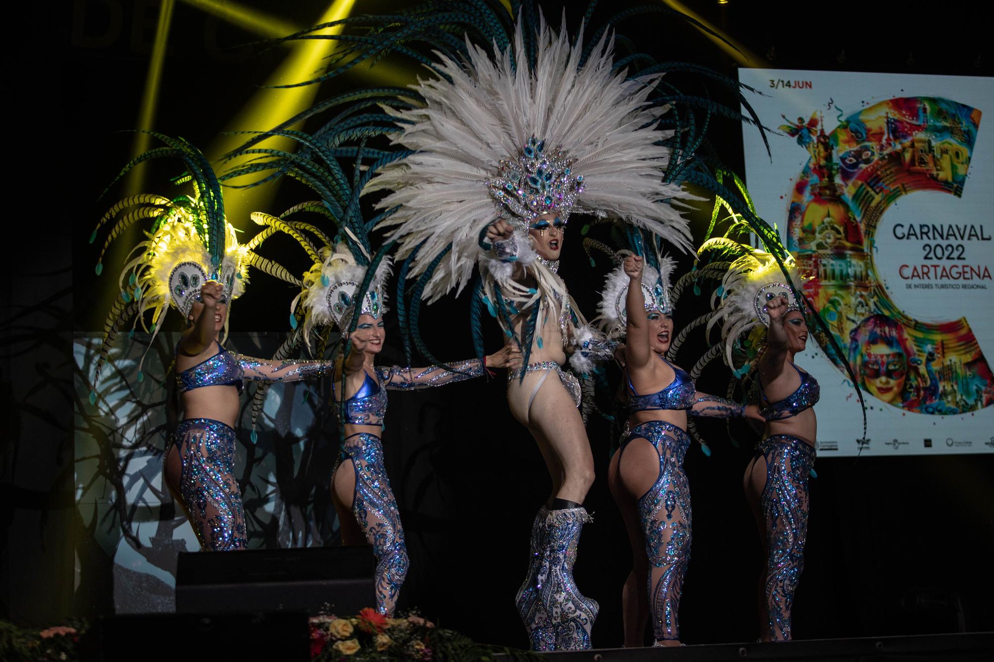 Así fue la gala para elegir a la Reina Drag del Carnaval de Cartagena