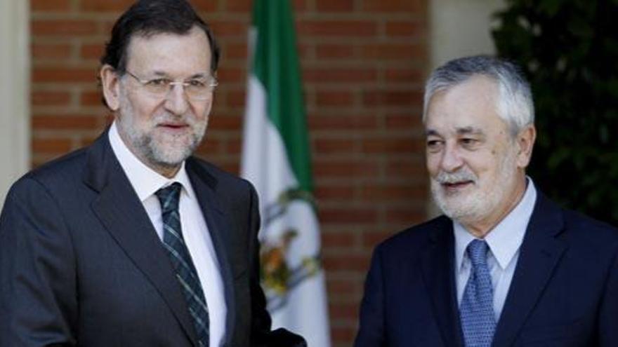 Rajoy se ha reunido con Griñán en Moncloa