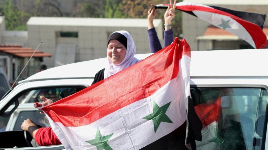 Marchas en Siria a favor de Al Asad