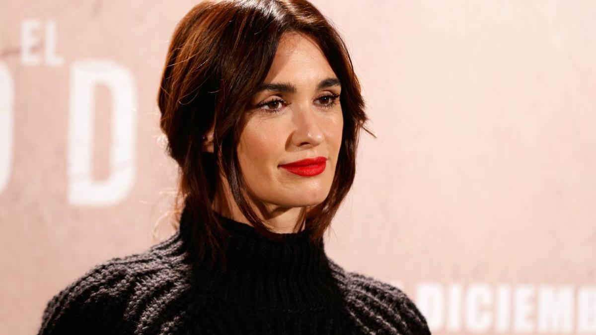 Paz Vega en la presentación de la película 'El lodo'