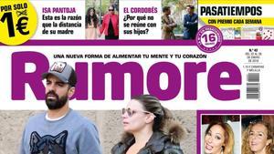 Portada de la revista ’Rumore’.