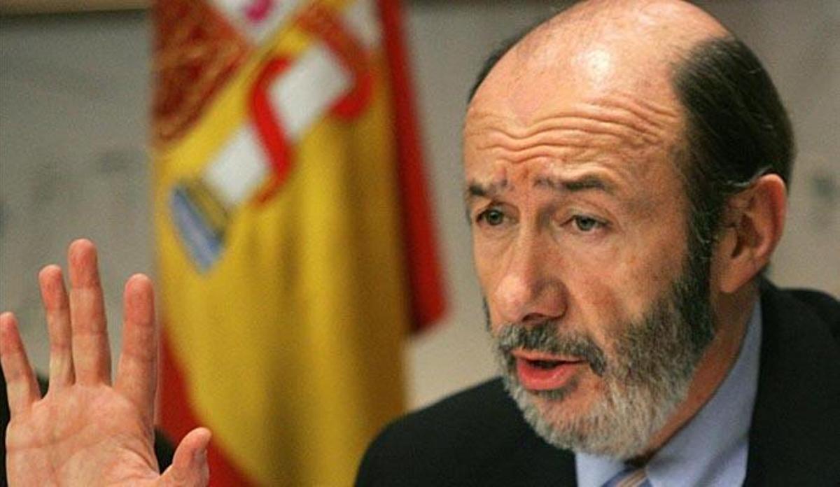 Alfredo Pérez Rubalcaba.