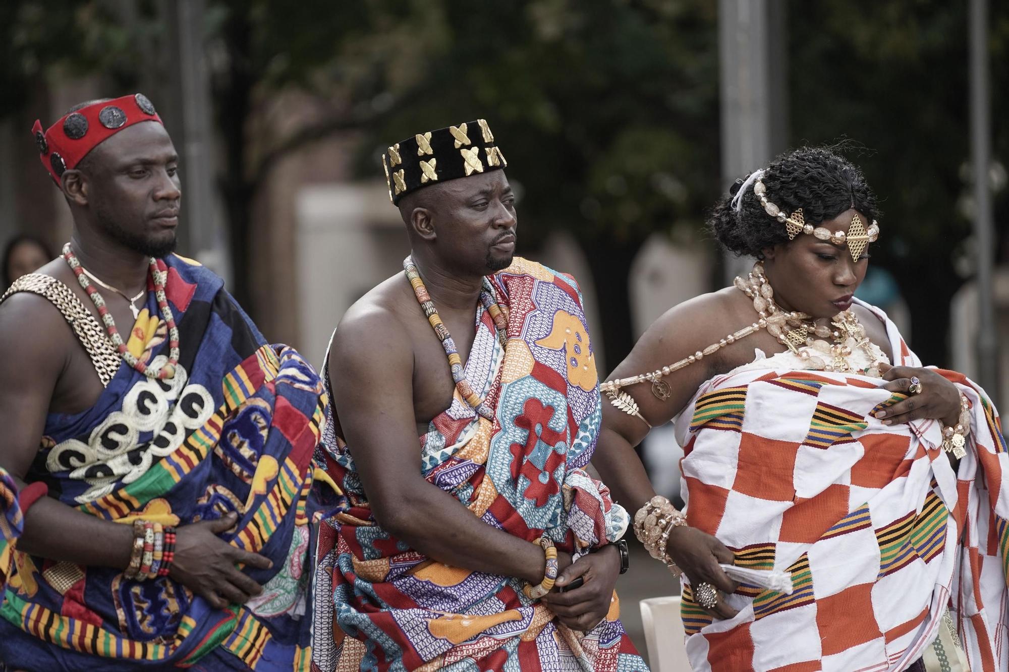 Totes les imatges de la festa solidària de la comunitat de Ghana