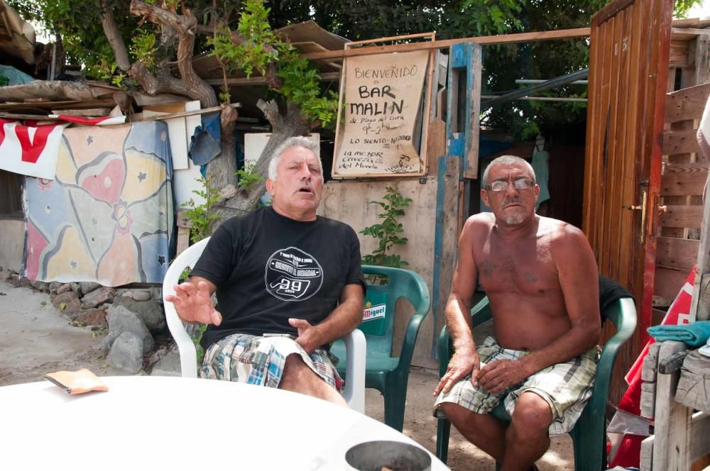 Afectados por la nueva playa de Tauro