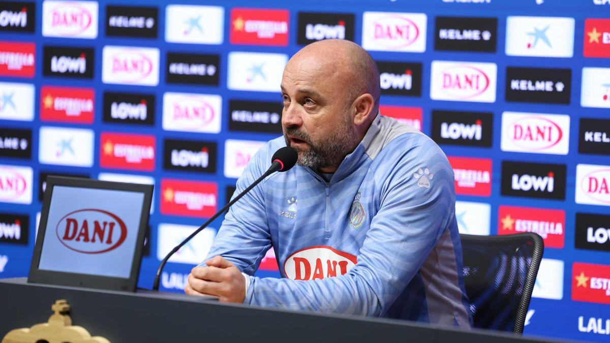 Manolo González, en rueda de prensa