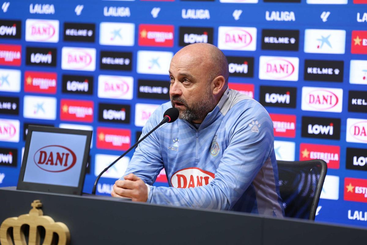 Manolo González, en rueda de prensa