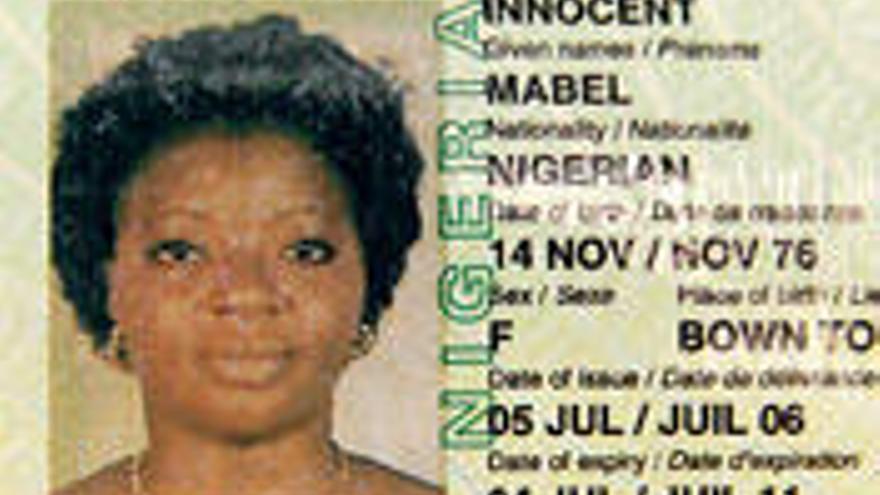 Mabel Innocent, la primera víctima.