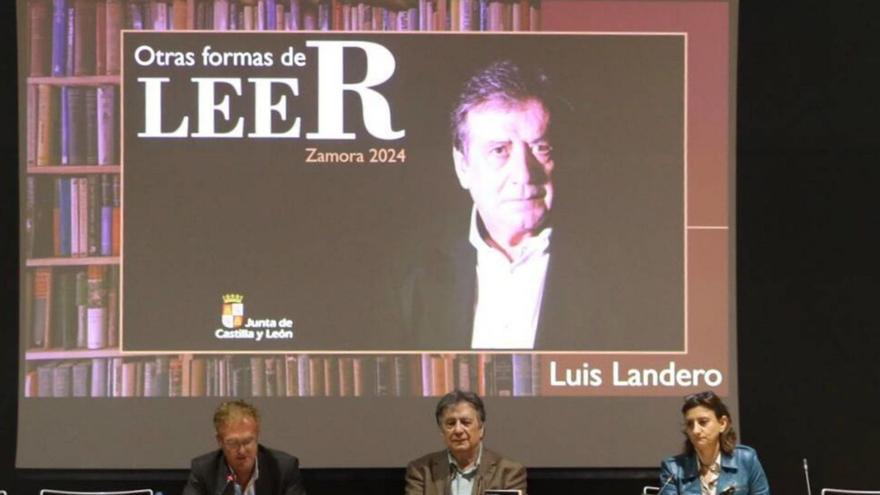 Luis Landero en Zamora: el hijo de campesinos que llegó a ser escritor
