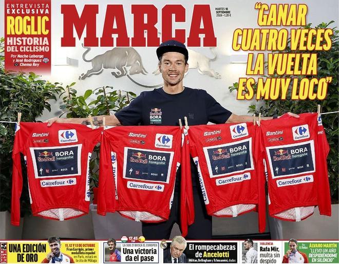 Las portadas de los periódicos deportivos de hoy, martes 10 de septiembre