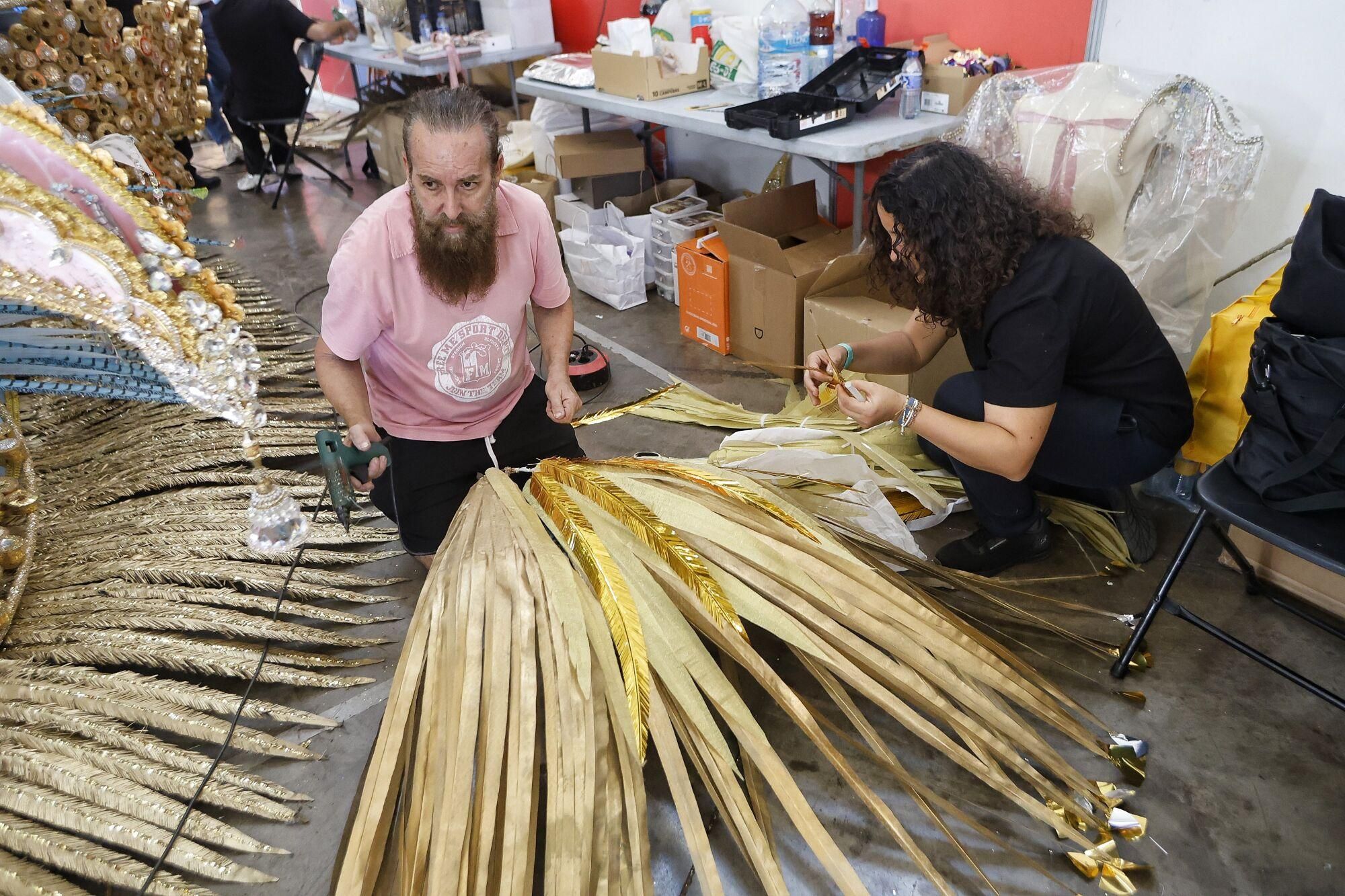 Backstage de la Gala de la Reina de Santa Cruz de Tenerife