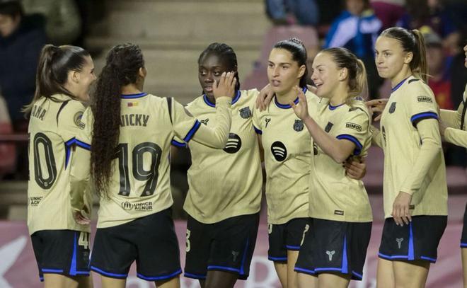 El Barça venç a Las Gaunas amb tres gols en 5 minuts