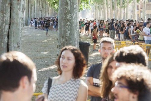 Primer dia del càsting de «Joc de Trons» a Girona