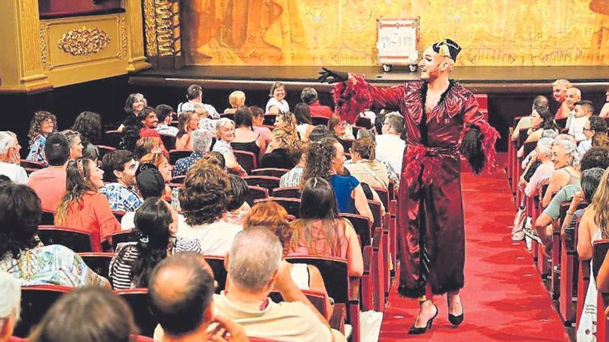 Un moment de l'espectacle "Vaga i maleante".