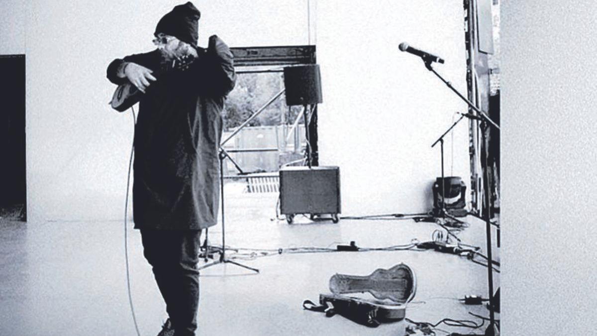 El músico Hirahi Afonso.