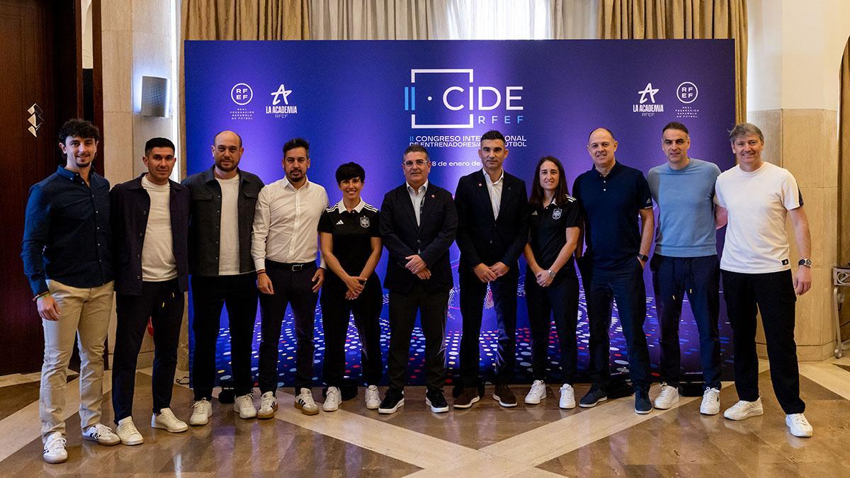 Louzán, en la inauguración del ‘II Congreso de Entrenadores de Fútbol RFEF’ celebrado en Arabia Saudí