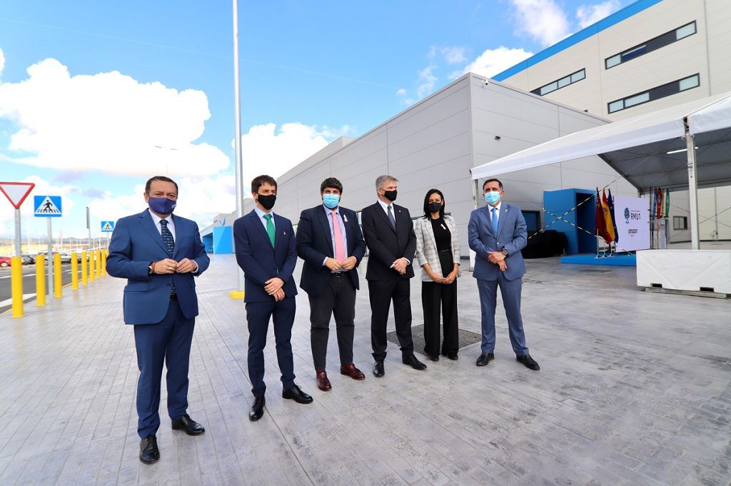 Inauguración del centro logístico de Amazon en Murcia