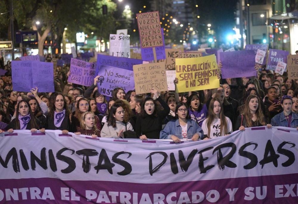 Día Internacional de la Mujer: Manifestación del 8M en Murcia