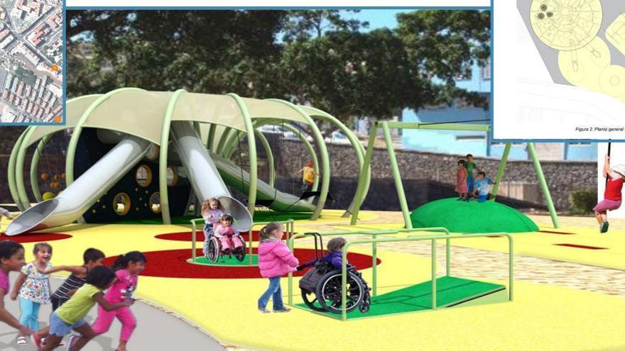 Santa Cruz iniciará en febrero la construcción de siete nuevos parques infantiles