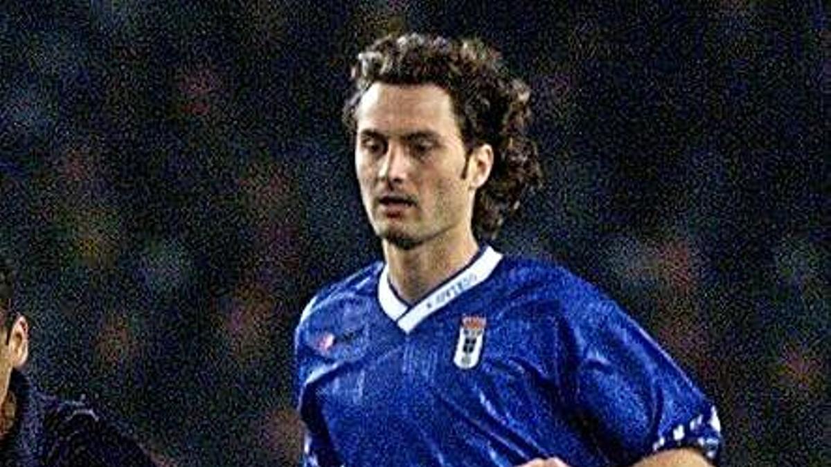Dubovsky, en un partido con el Oviedo. | LNE