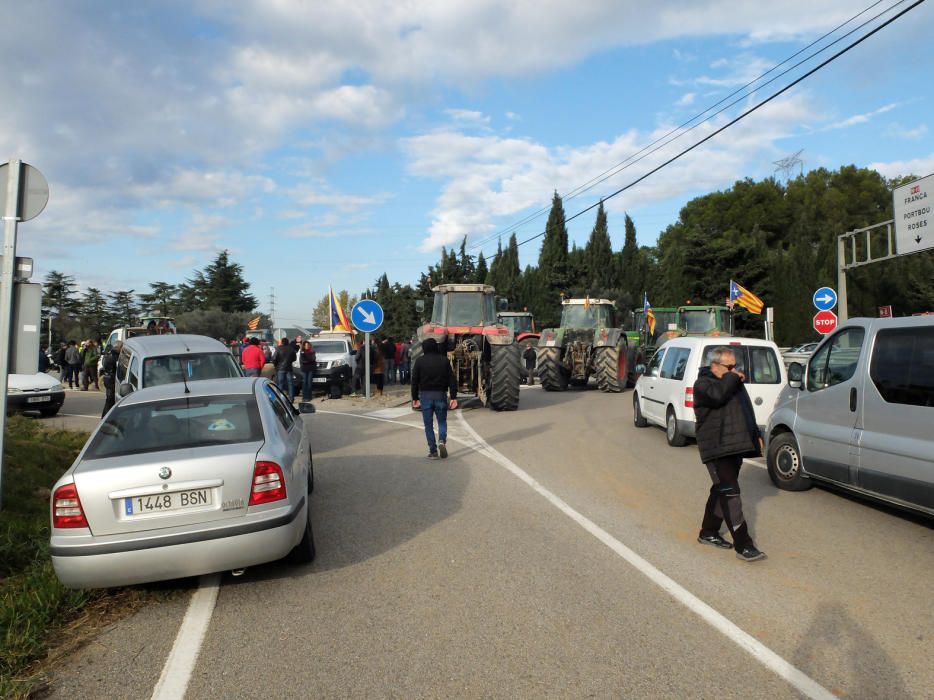 Manifestació a Borrassà