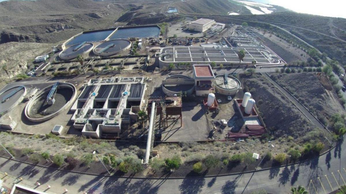 Estación depuradora de aguas residuales Adeje-Arona. | | E.D.