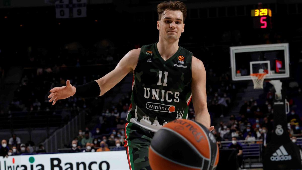 Corren malos tiempos para el UNICS de Mario Hezonja