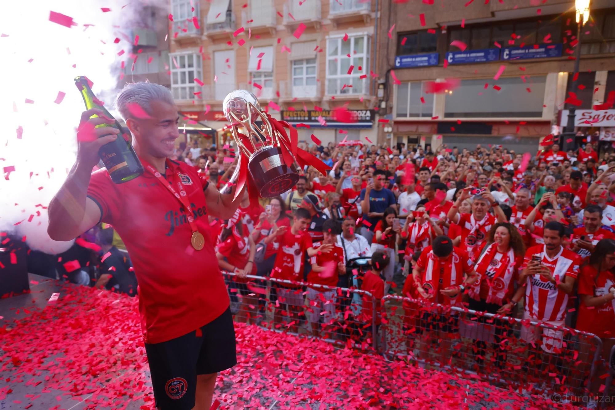 Las imágenes de la celebración del Jimbee Cartagena, campeón de liga