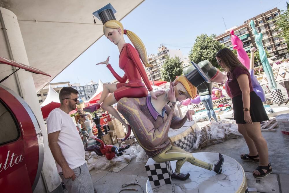 Hogueras de Alicante 2018: Los monumentos más ácidos