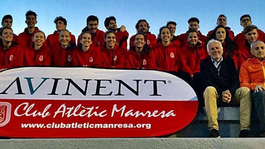 La formació de l&#039;Avinent CA Manresa va assolir la cinquena posició en el campionat català absolut