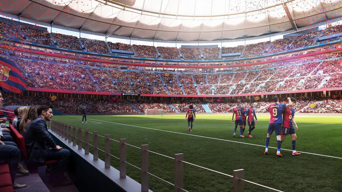 Render del Spotify Camp Nou.