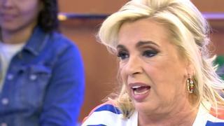 Carmen Borrego estalla enfurecida en 'Sálvame': el programa le ha estafado telefónicamente durante 10 días