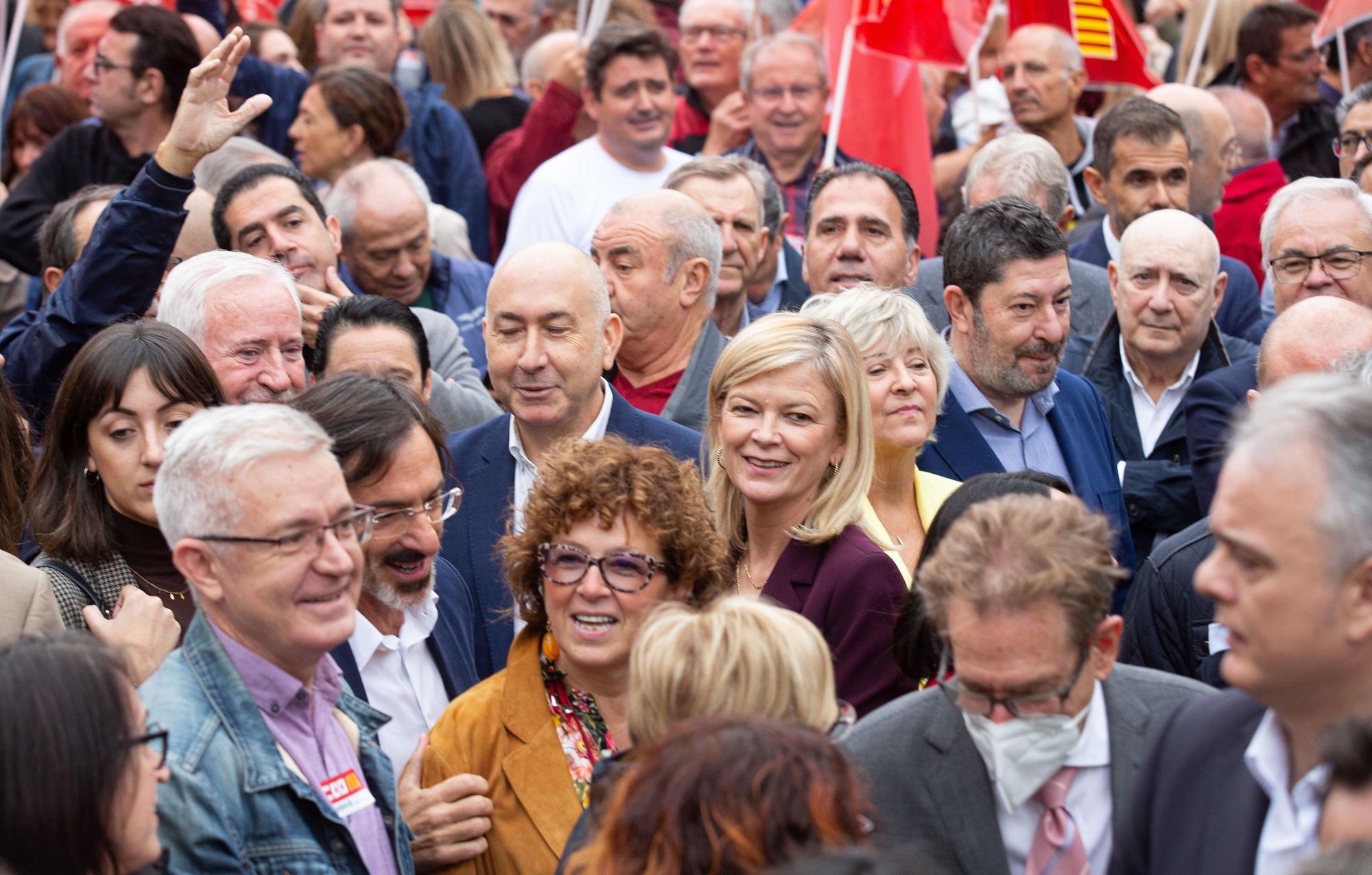 Concentración para reclamar una financiación justa para la provincia de Alicante