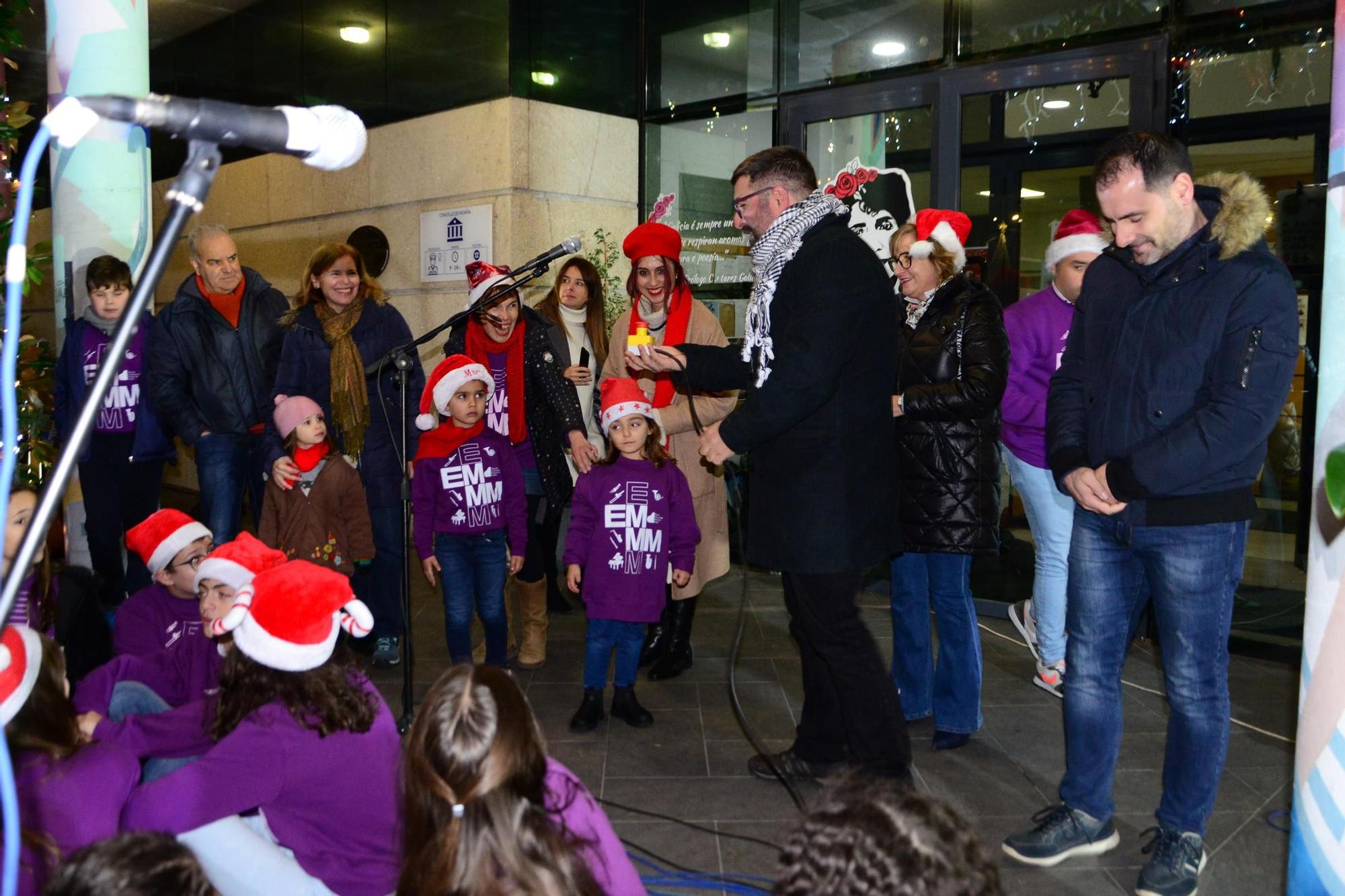 Los niños cantan la Navidad de Moaña