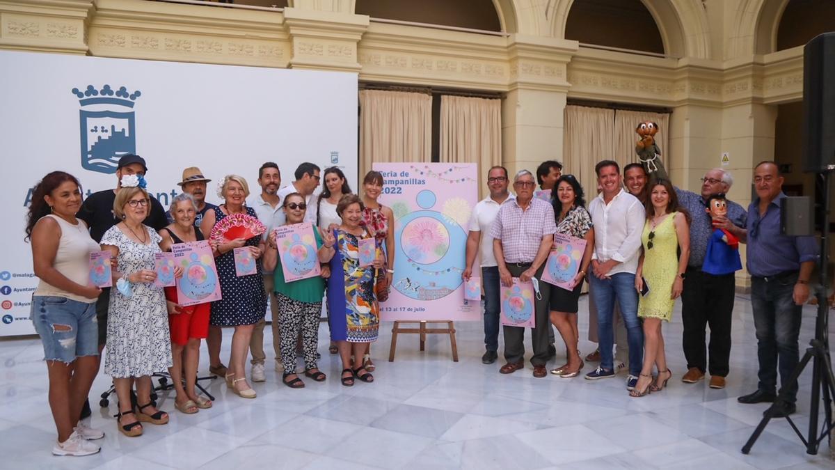 Presentación del programa de actos de la Feria de Campanillas.