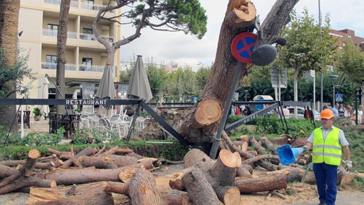 Fuertes tormentas en Tarragona y Barcelona