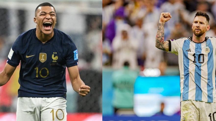 Argentina necesita al mejor Messi, Francia gana sin que brille Mbappé