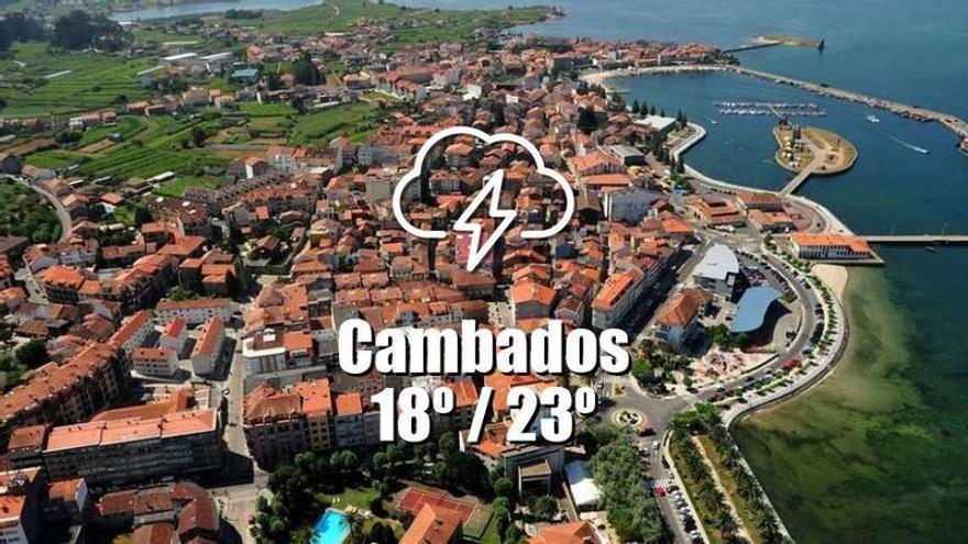 El tiempo en Cambados: previsión meteorológica para hoy, domingo 28 de junio