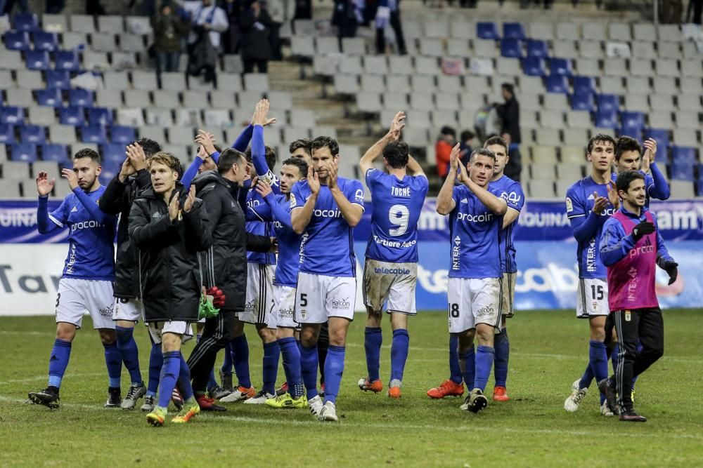 El partido entre el Real Oviedo y El elche, en imágenes