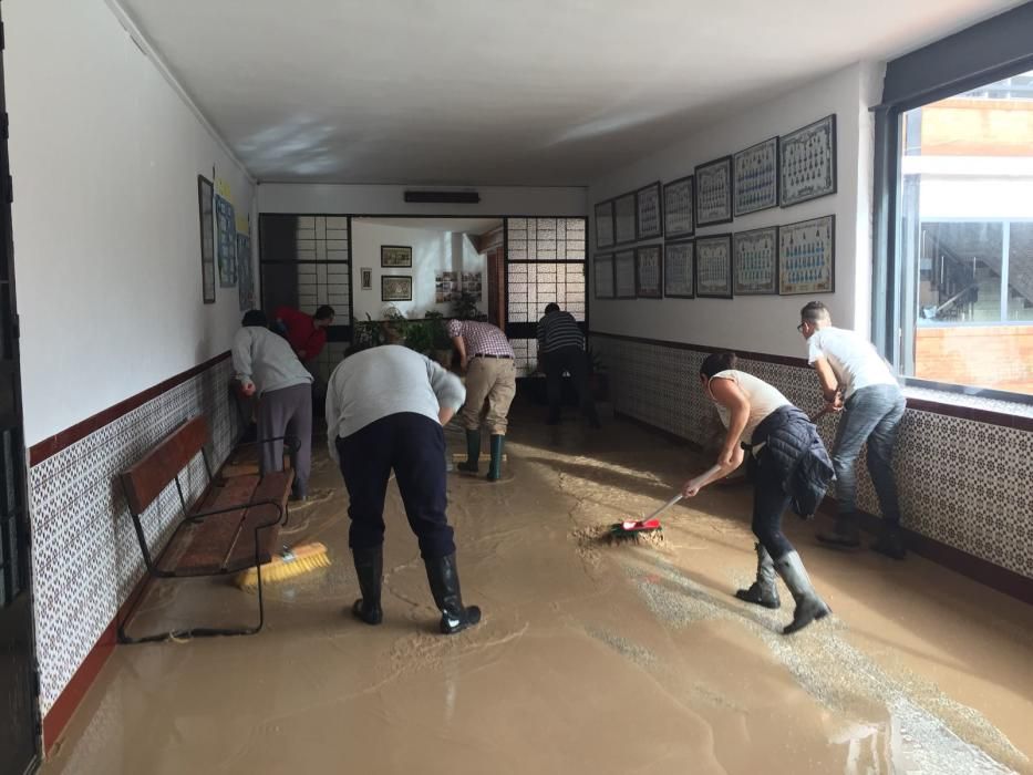 Efectos de la lluvia en Campillos