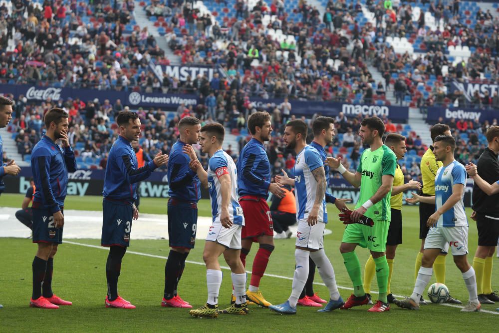 Las imágenes del Levante-Leganés