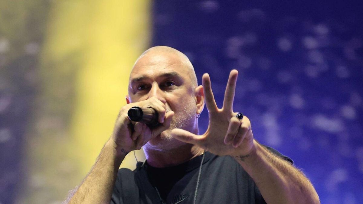 Kase.O, durante su concierto de ayer.