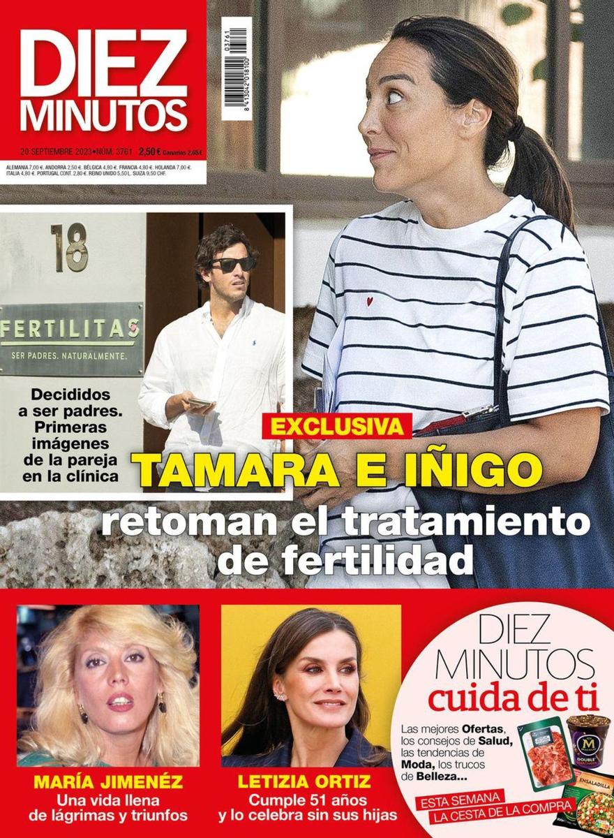 Portada Diez Minutos del 13 de septiembre de 2023