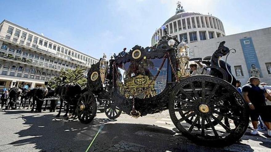 Homenatgen un capo mafiós a Roma en el seu funeral
