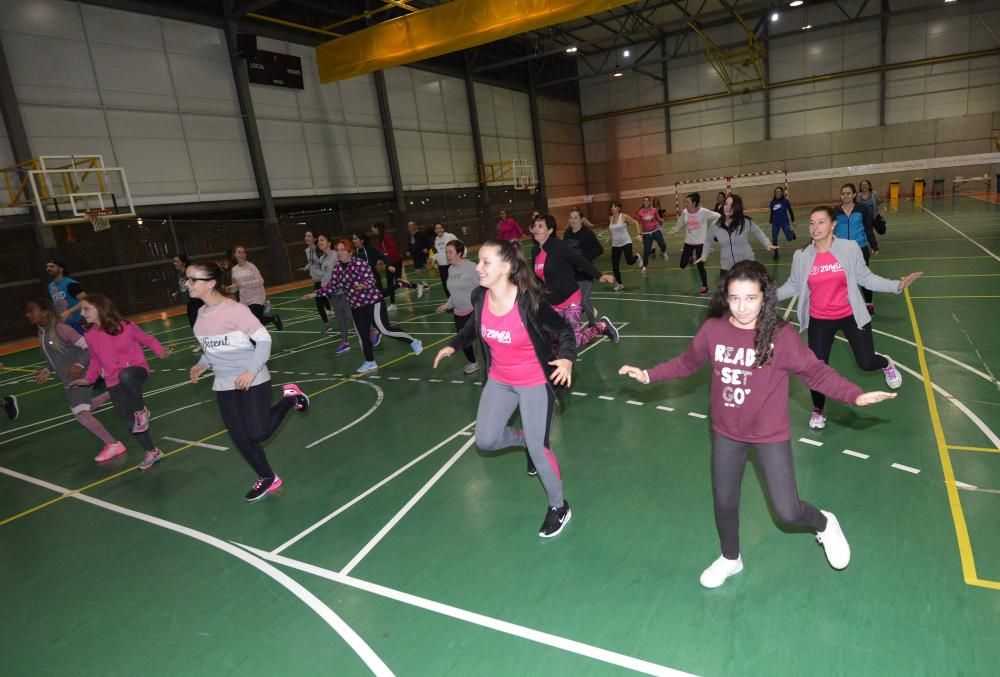 Zumba solidaria en favor del comedor San Francisco