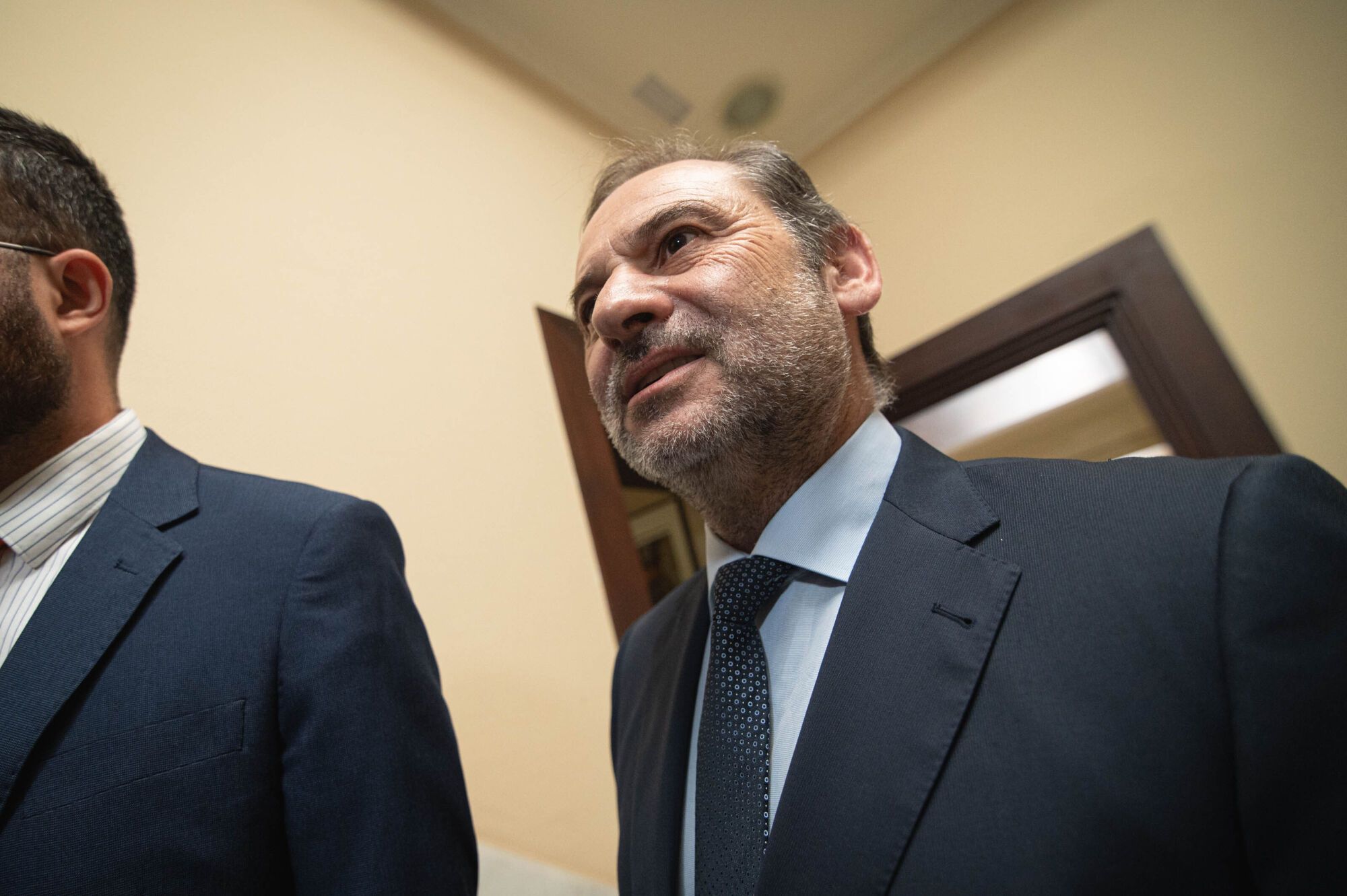 José Luis Ábalos comparece en el Parlamento de Canarias