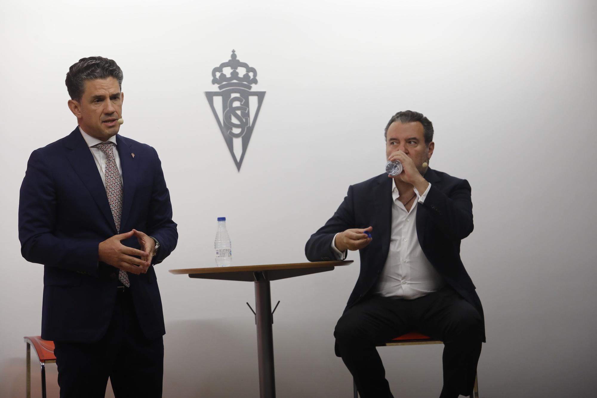 El grupo Orlegi, con Alejandro Irarragorri a la cabeza, presenta su proyecto en El Molinón