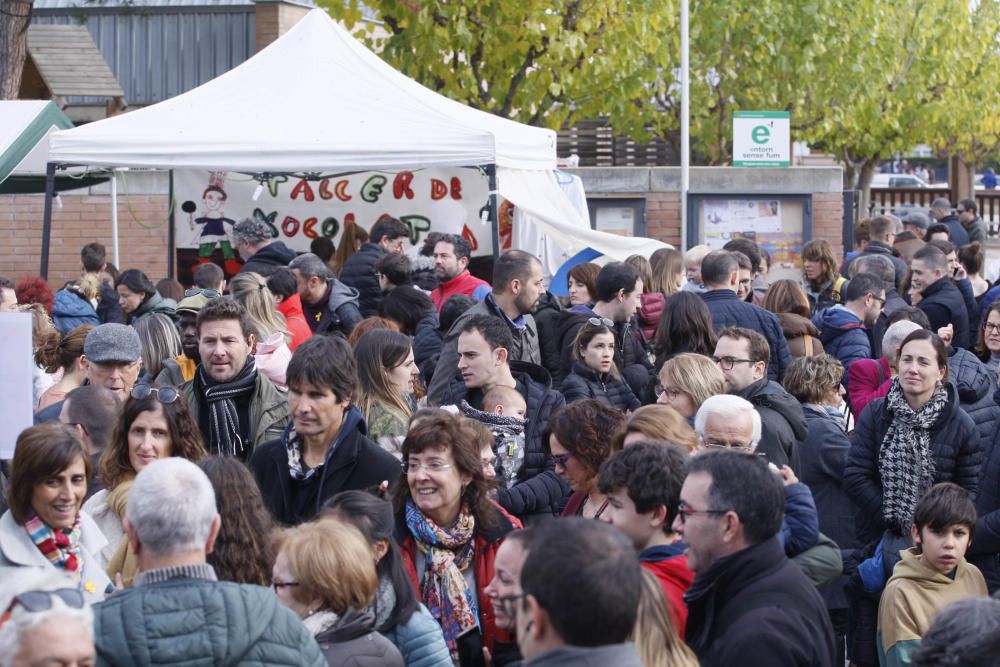 Manifestació contra la pujada d''impostos municipals a Vidreres