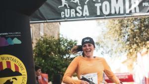 Lucille Germain, durante la Cursa Tomir